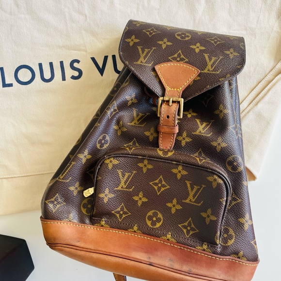Authentic vintage Louis Vuitton Backpack montsouris - Picture 3 of 16